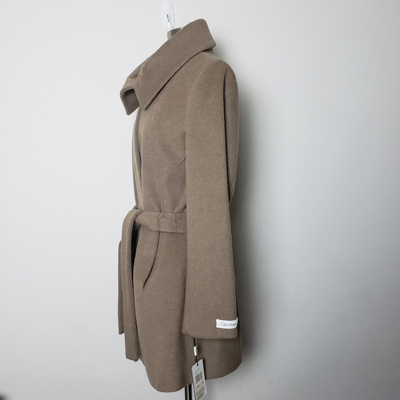 NWT Calvin Klein Wool Coat - Picture 5 of 15